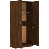  Ormar boja smeđeg hrasta 90 x 52 x 200 cm od konstruiranog drva | shoptok.hr