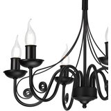  Luster na lancu DONATO 6xE14/40W/230V crna | Eponuda.com