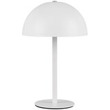  Mat bela LED namizna svetilka s kovinskim senčilom (višina 21 cm) Munoz – | Shoptok.si