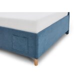 Meise Möbel Plavi kutni dječji krevet s prostorom za odlaganje 140x200 cm Cool – | shoptok.hr