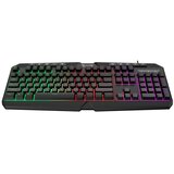Swissten tipkovnica GAMING GUNNER, osvjetnjenje RGB, IPX4, Silent, anti-ghost | shoptok.hr