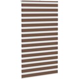 Zebra zavjesa Smeđa 120x230 cm Širina tkanine 115,9 cm Poliester | Shoptok.si