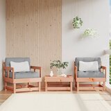 Maison Chic Vrtni stoli - Stol za vrt z blazino 2 kosa trden les douglas JS2552, (21876338) | Shoptok.si