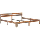  Posteljni okvir iz trdnega palisandra 200x200 cm | Shoptok.si