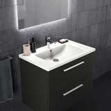 Ideal Standard antracitno siva stenska omarica za pod umivalnik 80x63 cm i.life b | Shoptok.si