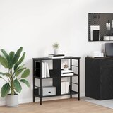  Polica Crni hrast 82 x 32 x 79 cm Konstruirano drvo | shoptok.hr