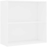 Ormarić za knjige s 2 razine 80x30x76 5cm od konstruiranog drva | shoptok.hr