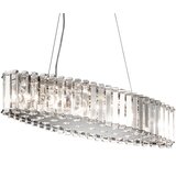 Elstead Lighting Elstead Crystal Skye Viseča svetilka z 8 lučmi, kromirana, kristalna, G9, (22098410) | Shoptok.si