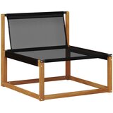  Set vanjskih sofa 7 kom. Prirodna i bež Čvrsto drvo akacije | shoptok.hr