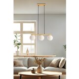 Candellux Lighting Bijela/u prirodnoj boji viseća svjetiljka sa staklenim sjenilom Carrine – | shoptok.hr