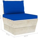  Vrtni trosjed od paleta od smrekovine s jastucima | shoptok.hr