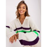 BADU Sweater-BA-SW-8054.91P-dark purple | Shoptok.si