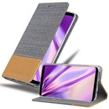Cadorabo Ohišje, združljiv s Samsungom v svetlo sivo rjavi barvi - zaščitni pokrov z magnetnim zapiranjem, stoječo funkcijo in režo za kartico, (20565572) Cene