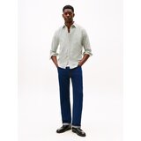 Tommy Hilfiger Srajca svetlo zelena / bela | Shoptok.si