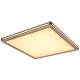 Globo LED stropna svjetiljka Carla (24 W, Topla bijela, Smeđa, D x Š x V: 60 x 60 x 7,5 cm) | shoptok.hr