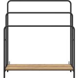 vidaXL Sušilnik za oblačila s polico artisan hrast 90 x 30 x 100.5 cm | Shoptok.si