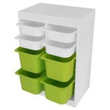 Hanah home višenamenski ormar white organizer vertical