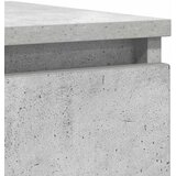  Komoda beton siva 100x35x76 cm konstruirano drvo | shoptok.hr