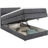 XORA POSTELJA BOXSPRING 120 cm x 200 cm , tekstil antracit | Shoptok.si