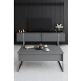 Hanah home set za dnevnu sobu luxe anthracite silver | ePonuda.com