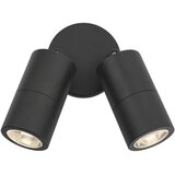  Där Lighting ORT0922 - LED spoljno zidno reflektorsko svetlo ORTEGA 2xGU10/5W/230V IP65 crno Cene