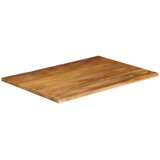 Stolna ploča sa živim rubom 100x80x2,5cm od masivnog drva manga | shoptok.hr