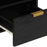 TV ormarić crni 70x33x46 cm od konstruiranog drva | shoptok.hr