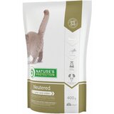 Natures Protection cat adult sterilised poultry 400g Cene