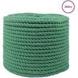 Pamučno uže 10 mm 250 m Zelena 100% Pamuk | shoptok.hr