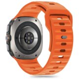  Silikonski pašček za uro Samsung Galaxy Watch Ultra 47 mm - oranžen | Shoptok.si