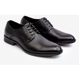 Kesi Men's leather shoes Black Harene
