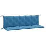  Jastuci za vrtnu klupu 2 kom plavi 180 x 50 x 7 cm od tkanine | shoptok.hr