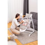 CARETERO Gugalnik in stol za hranjenje Indigo 2v1Siva | Shoptok.si