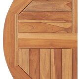 Stolna ploča od masivne tikovine okrugla 2 5 cm 60 cm | shoptok.hr