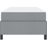  s opruga kutije Svijetlo siva 90 x 200 cm tkanina | shoptok.hr