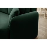 MID.YOU KOTNA SEDEŽNA GARNITURA, pliš zelena | Shoptok.si