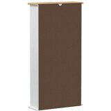 Cd omara Bela 52 x 17.5 x 103 cm Masivno borovo les, (5000201330) | Shoptok.si
