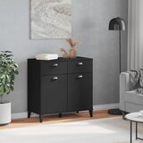 Komoda VIKEN antracit siva 80 x 40 x 80 cm konstruirano drvo | shoptok.hr
