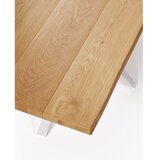 Kave Home Jedilna miza z mizno ploščo v hrastovem dekorju 90x160 cm Argo – | Shoptok.si
