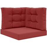  Zunanja blazina za kavč 3 pcs vinsko rdeča Poliester, (5000202307) | Shoptok.si