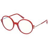 Tom Ford FT5914-B 066 ONE SIZE (53) Rdeča/Kristalna Cene