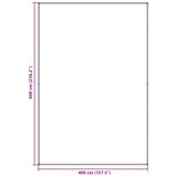  Teppi za šator Svijetlo siva 600 x 400 cm Polietilen | shoptok.hr