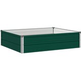  Povišeni vrtni krevet Zelena 100 x 80 x 24 cm | shoptok.hr