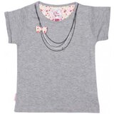 Miss Girly Majice s kratkimi rokavi T-shirt manches courtes fille FABETTY Siva | Shoptok.si