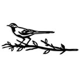WALLXPERT Dekorativna figura Ptica na grani 05, 50x20 cm, 1,5 mm | Eponuda.ba