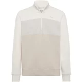 Boggi Milano Sweater majica bež / siva / bijela