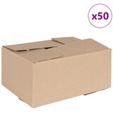  Preklopna kutija 50 pcs Prirodna 30 x 21,5 x 14 cm Karton | shoptok.hr