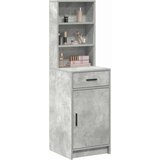  Highboard Betonski sivi 40 x 40,5 x 135 cm Konstruirano drvo | shoptok.hr