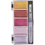 RAYHER Akvarel Metallic, Pale-pink, 5 barv, 25x45mm, +H2O čopič, (20615124) | Shoptok.si