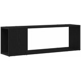  Set TV komoda Zidne Crna 100 x 24 x 63 cm Konstruirano drvo | shoptok.hr